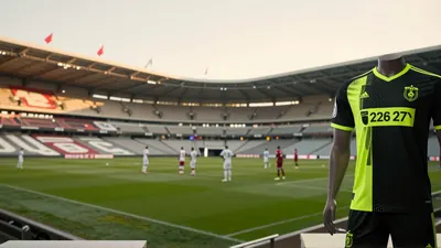 Sevilla estrena tercera equipación negra con toques fluorescentes para 2026-27