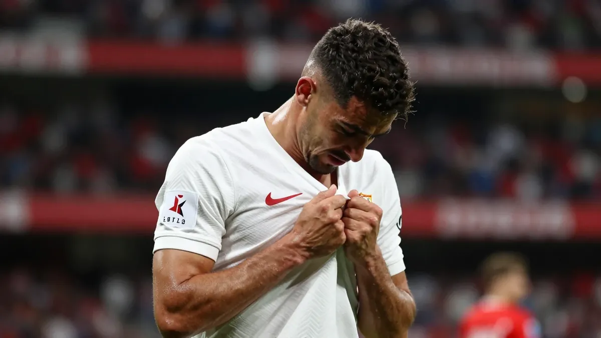 El Sevilla cayó 1-3 ante el Atlético de Madrid en LaLiga