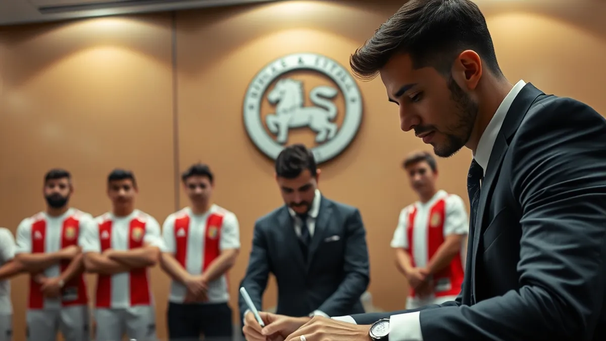 Julio Díaz se une al Sevilla en una transferencia de 1,5 millones
